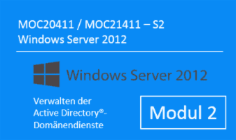 Windows Server 2012 - Verwalten der Active Directory®-Domänendienste (MOC20411.S2 / MOC21411.S2) - von Andy Wendel - quofox