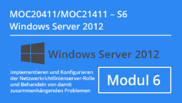 Windows Server 2012 - Installieren und Konfigurieren der Netzwerkrichtlinienserver-Rolle und Behandeln von damit zusammenhängenden Problemen (MOC20411.S6 / MOC21411.S6) - von Andy Wendel - quofox