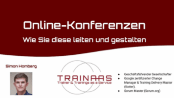 Konferenzen online moderieren - von Trainaas - quofox