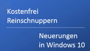 Windows 10 - Neuerungen kurz und knapp Andy Wendel