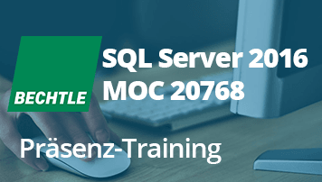 SQL Server 2016 Data Models & Reports (MOC 20768)  - von quofox GmbH - quofox