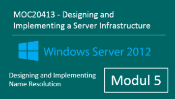 MOC20413 (Modul 5): Windows Server 2012 - Designing and Implementing Name Resolution - of Andy Wendel - quofox