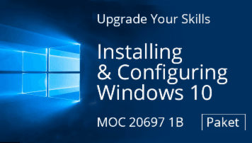 Kursreihe: MOC 20697 1B Installing and Configuring Windows 10  - of Andy Wendel - quofox