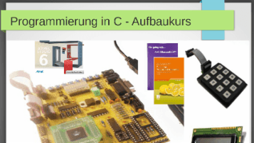 C Programmierung Aufbaukurs - Microcontroller ATMEGA 128 Bernhard Mähr