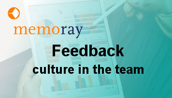 Feedback culture in the team - of memoray gmbh - quofox