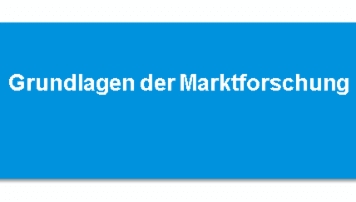 Marketing und Absatz Kapitel 3 Grundlagen der Marktforschung